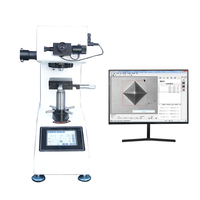 觸摸屏自動轉(zhuǎn)塔數(shù)顯顯微維氏硬度計